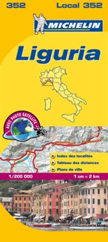  Michelin - Liguria - 1/200 000.
