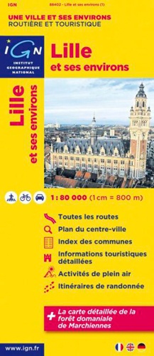  IGN - Lille et ses environs - 1/80 000.