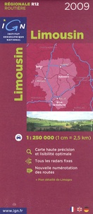  IGN - Limousin - 1/250 000.