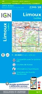  IGN - Limoux, Cazilhac - 1/25 000.