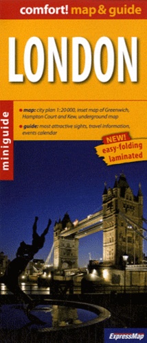  Express Map - London - Miniguide, 1/20 000.