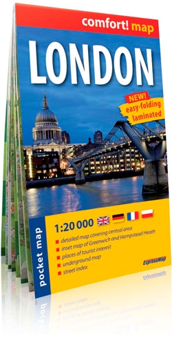  Express Map - London - Pocket map, 1/20 000.