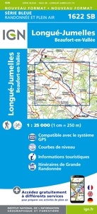  IGN - Longué-Jumelles, Beaufort-en-Vallée - 1/25 000.
