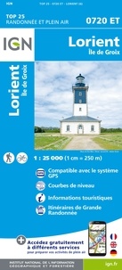  IGN - Lorient, Ile de Groix - 1/25 000.