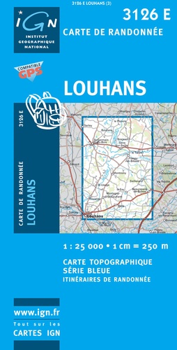  IGN - Louhans - 1/25 000.