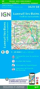  IGN - Luxeuil-les-Bains, Conflans-sur-Lanterne - 1/25 000.