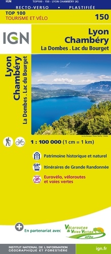 Lyon Chambéry. 1/100 000