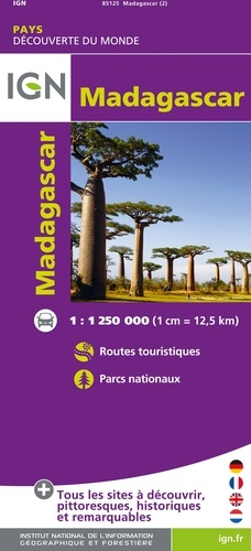 Madagascar. 1/1 250 000