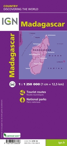 Madagascar. 1/1 250 000