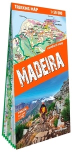  XXX - Madère 1/50.000 (carte grand format laminée trekking tQ) - Anglais.