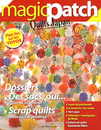 Editions de Saxe - Magic patch Quilts Japan N° 9 : Des sacs, oui... mais comme on les aime !.