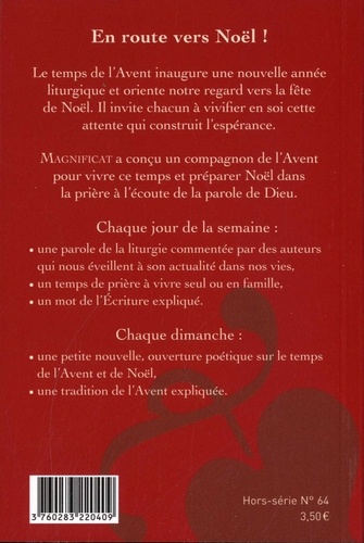 Magnificat Petit format Hors-série N° 64 Le compagnon de l'Avent -  -  Edition 2019