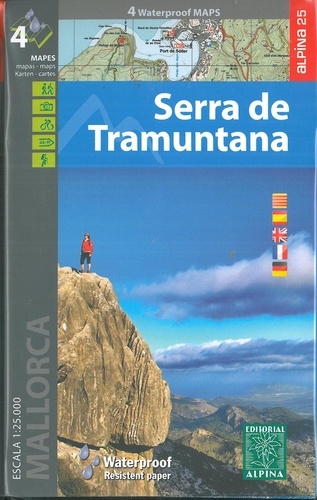  Alpina - Mallorca Serra de Tramuntana - 1/25 000.