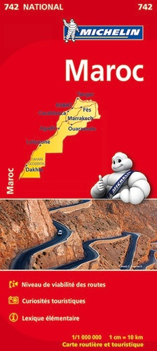  Michelin - Maroc - 1/1 000 000.