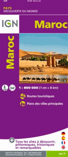  IGN - Maroc - 1/800 000.