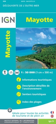 Mayotte. 1/50 000