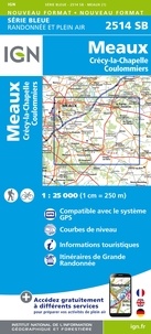 IGN - Meaux, Crécy-la-Chapelle, Coulommiers - 1/25 000.