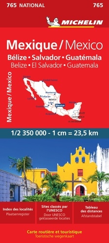 Mexique, Bélize, Salvador, Guatémala. 1/2 350 000  Edition 2022