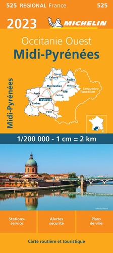 Midi-Pyrénées. 1/200 000  Edition 2023