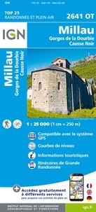  IGN - Millau, Gorges de la Dourbie, Causse Noir - 1/25 000.