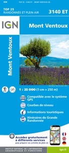  IGN - Mont Ventoux - 1/25 000.