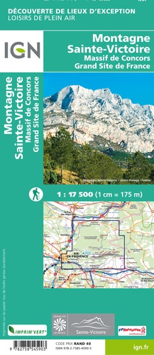 Montagne Sainte-Victoire. 1/17 500