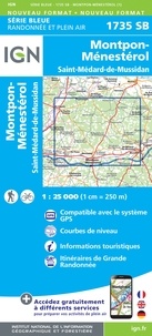  IGN - Montpon-Ménestérol, St-Médard-de-Mussidan - 1/25 000.