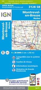  IGN - Montrevel-en-Bresse-Marboz - 1/25 000.