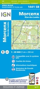  IGN - Morcenx, Rion-des-Landes - 1/25 000.