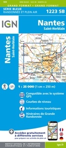  IGN - Nantes. Saint-Herblain - 1/25 000.