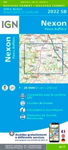  IGN - Nexon, Pierre-Buffière - 1/25 000.