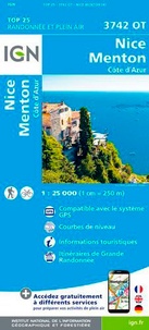  IGN - Nice Menton Côte-d'Azur - 1/25 000.