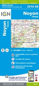  IGN - Noyon, Chauny - 1/25 000.