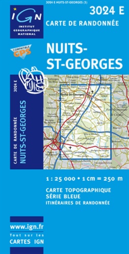  IGN - Nuits-St-Georges - 1/25 000.