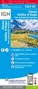 IGN - Ossau, Vallée d'Aspe, Parc National des Pyrénées - 1/25 000.