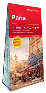 Paris 1/15.000 (carte grand format laminée - plan de ville)