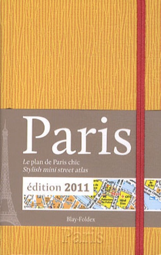  Blay-Foldex - Paris - La plan de Paris chic jaune.
