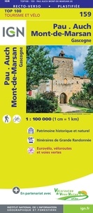 IGN - Pau, Auch, Mont-de-Marsan - 1/100 000.