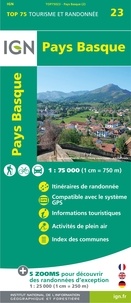  IGN - Pays Basque - 1/75 000.