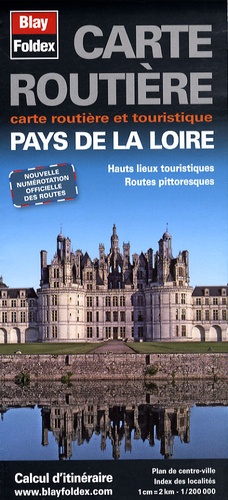  Blay-Foldex - Pays de la Loire - 1/200 000.
