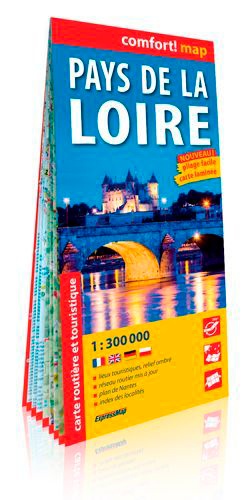 Pays de la Loire. 1/300 000
