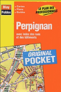  Blay-Foldex - Perpignan - Avec index des rues et des bâtiments.