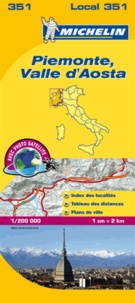  Michelin - Piemonte, Valle d'Aosta - 1/200 000.