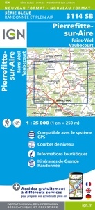  IGN - Pierrefitte-sur-Aire Fains-Véel Vaubecourt - 1/25 000.