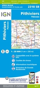  IGN - Pithiviers, Puiseaux - 1/25 000 km.