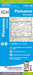  IGN - Plaisance, Montesquiou - 1/25 000.