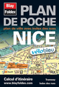  Blay-Foldex - Plan de poche, ville de Nice.
