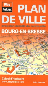 Plan de ville Bourg-en-Bresse