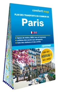 Plan des transports en commun de Paris