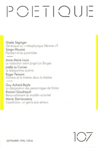 Poétique N° 107